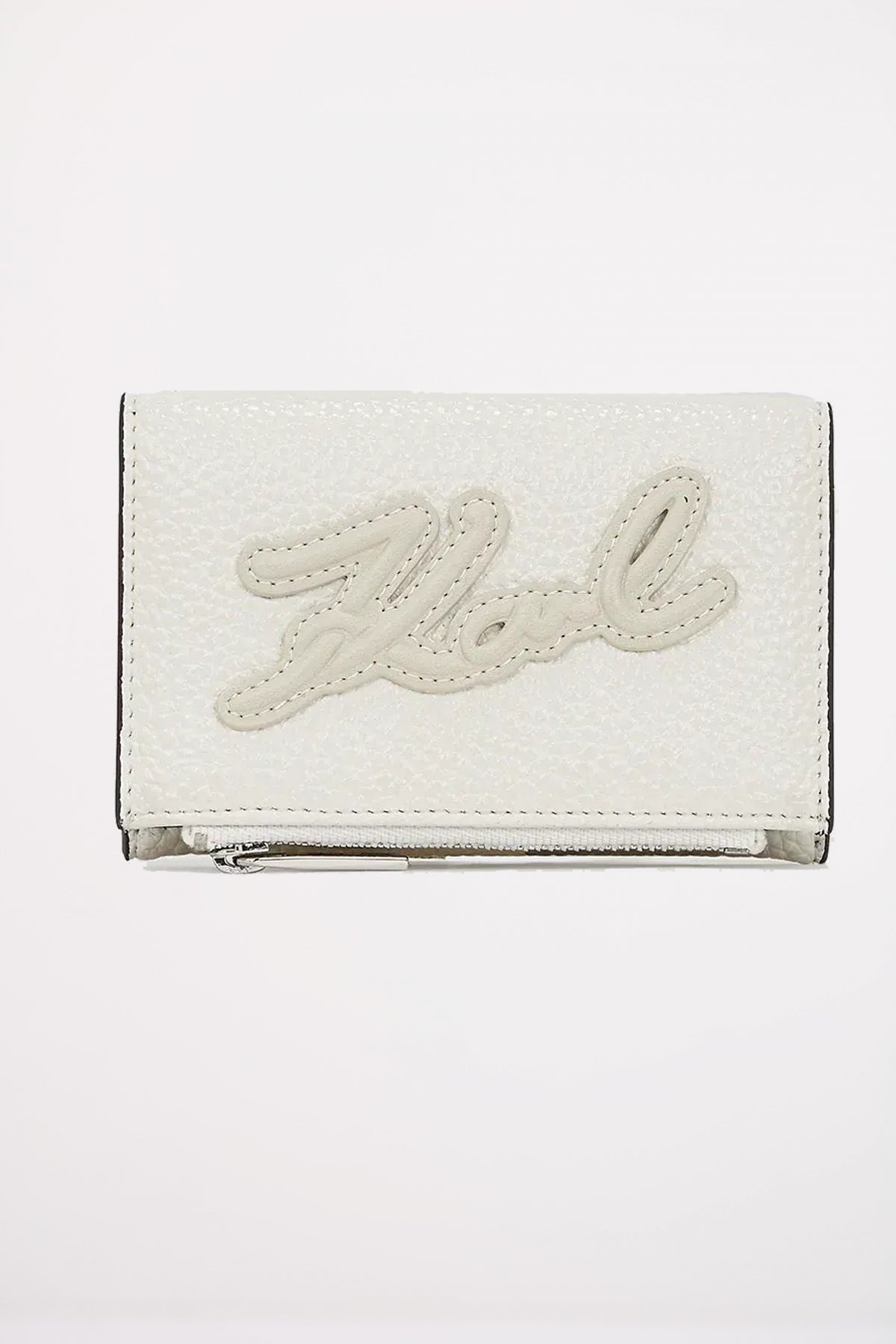 KARL LAGERFELD K SKUARE SM BF WALLET GRAI en color BLANCO  (1)
