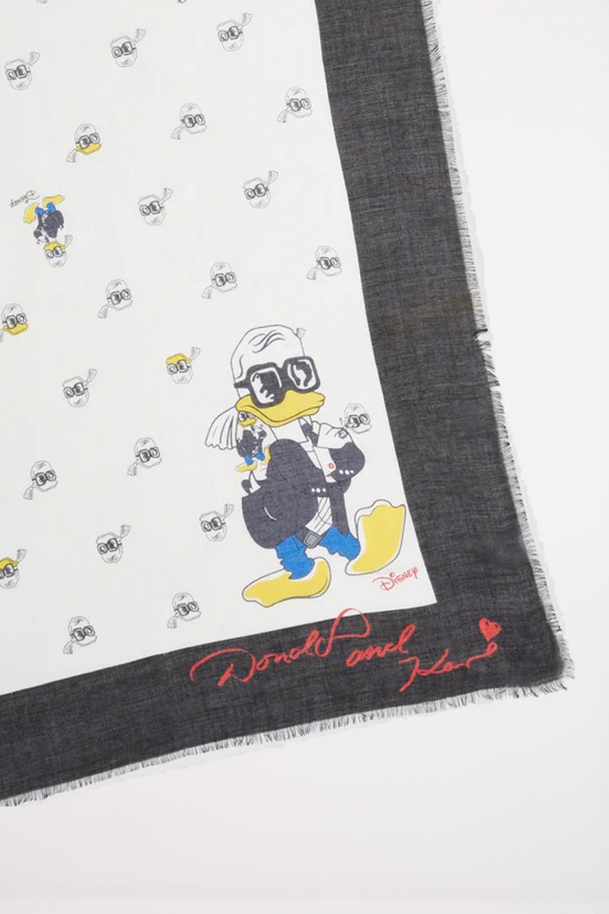 KARL LAGERFELD KL DISNEY AOP MODAL SCARF en color BLANCO  (3)