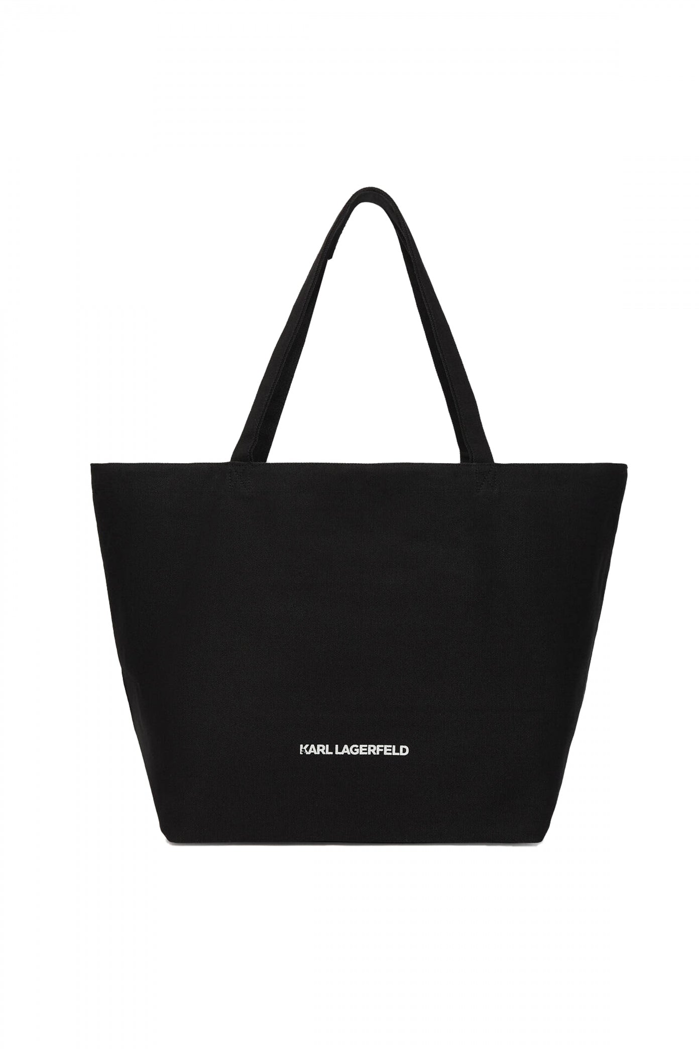 KARL LAGERFELD AW IKON RHINESTONE SHOPPER en color NEGRO  (2)