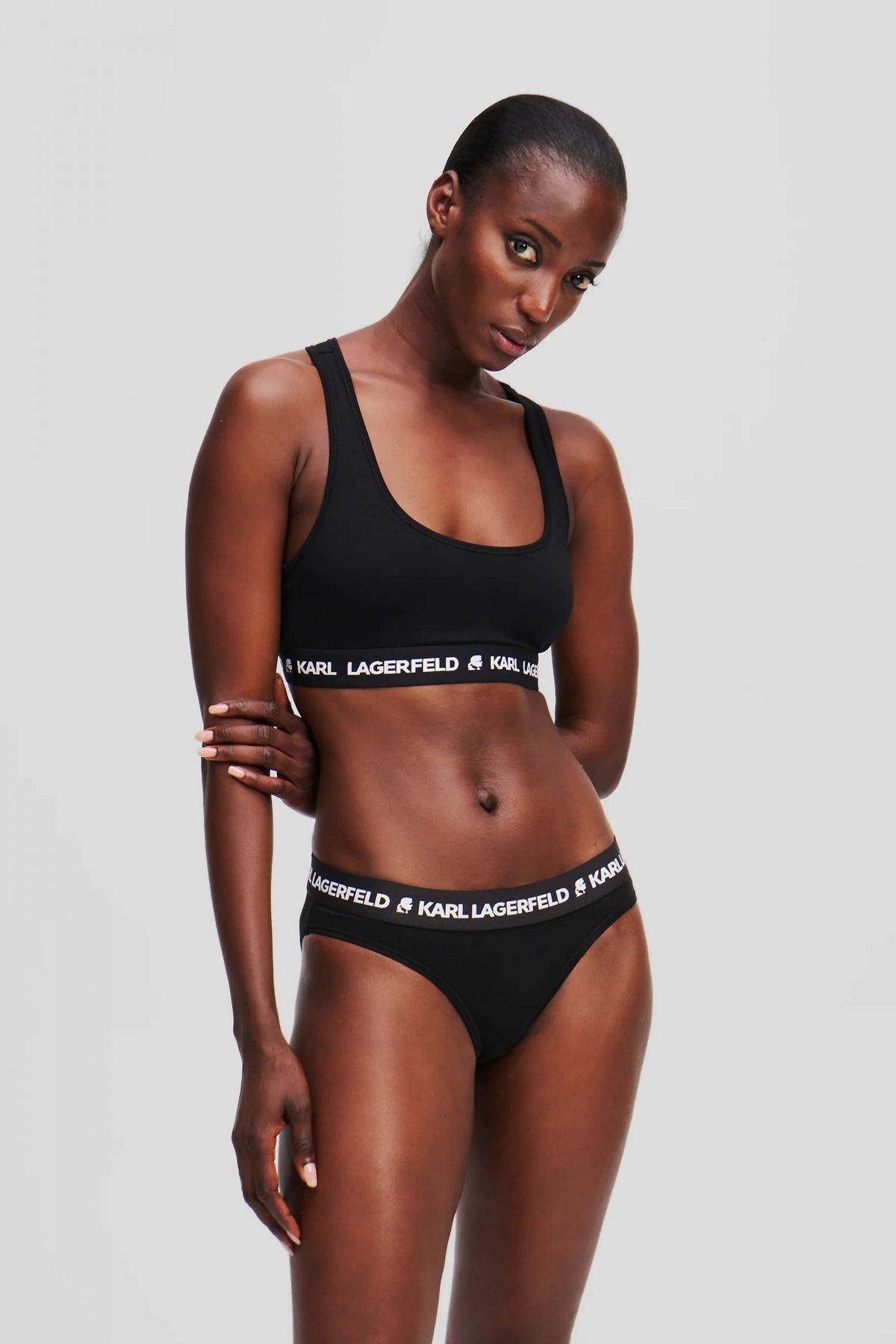 KARL LAGERFELD LOGO BRIEF P en color NEGRO  (2)