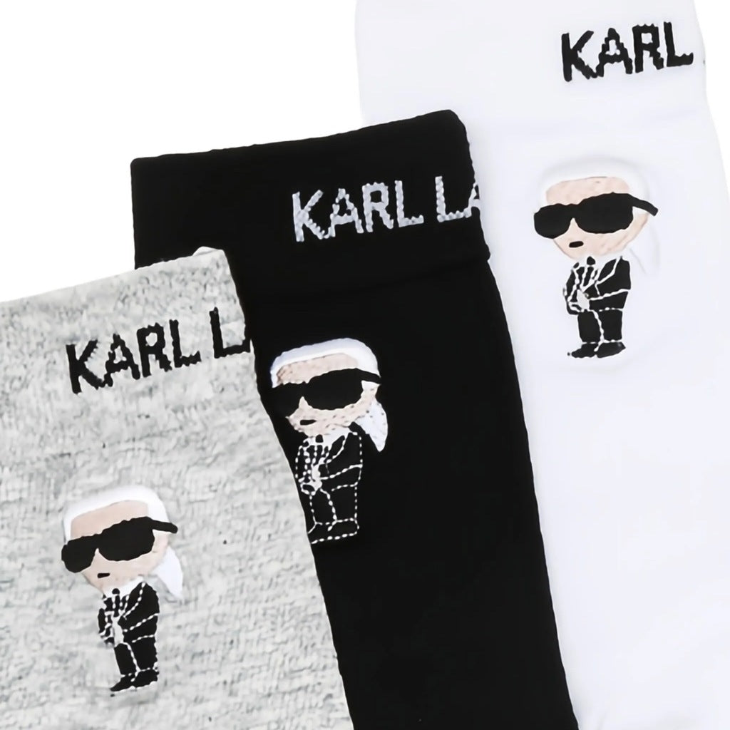 KARL LAGERFELD IKON SOCK PK en color MULTICOLOR  (4)