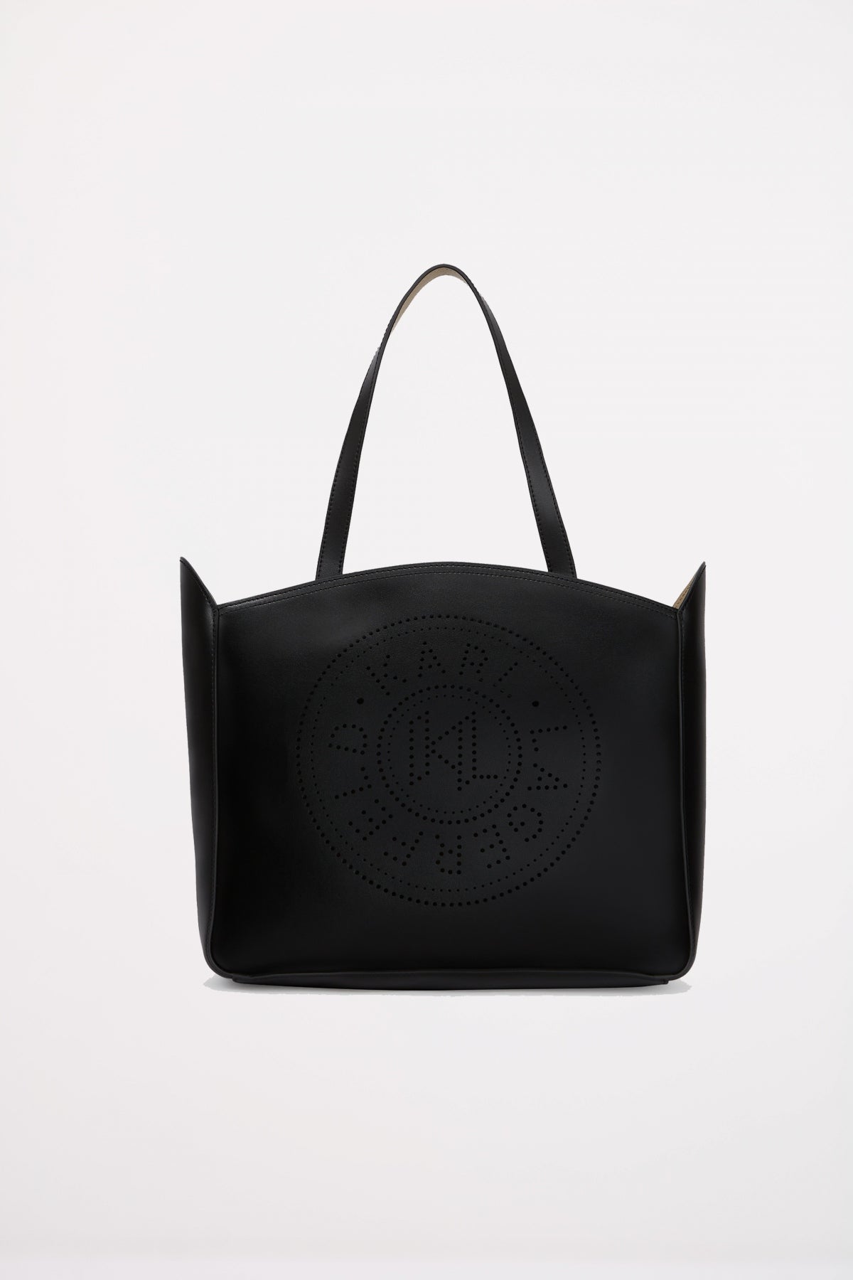 KARL LAGERFELD K CIRCLE MID ZIP TOTE en color NEGRO  (1)