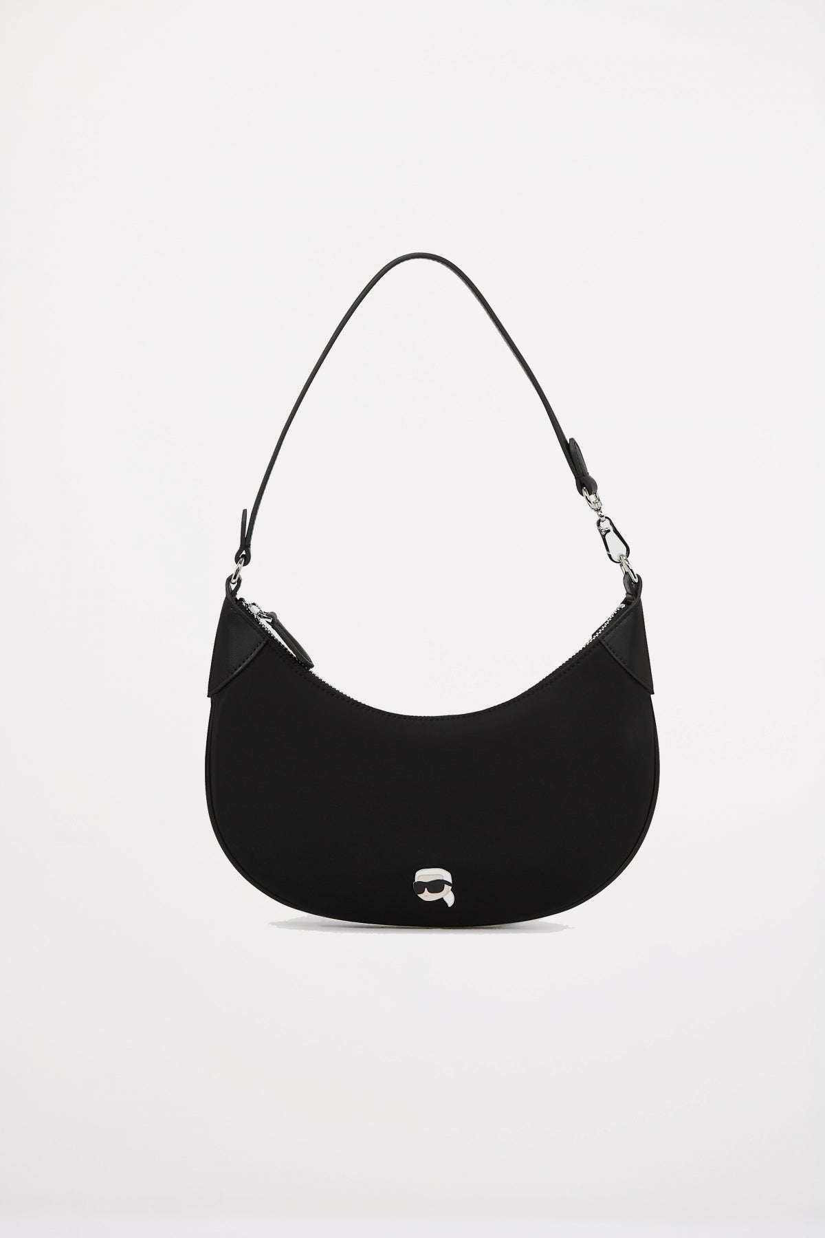 KARL LAGERFELD IKON NYLON HALFMOON SHB en color NEGRO  (1)