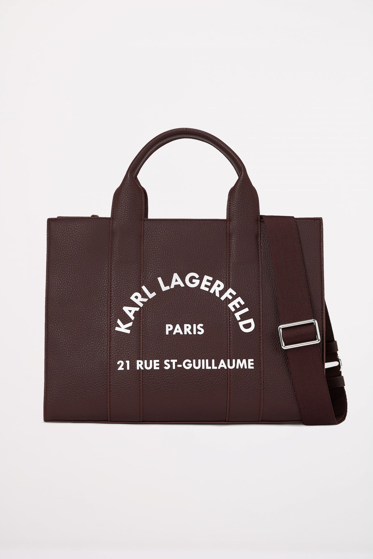 KARL LAGERFELD K RSG PEBBLE SQUARE MED TO en color MARRON  (1)