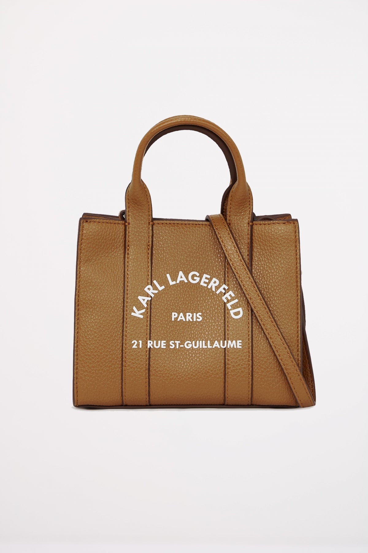KARL LAGERFELD K RSG PEBBLE MINI SQUARE T en color MARRON  (1)