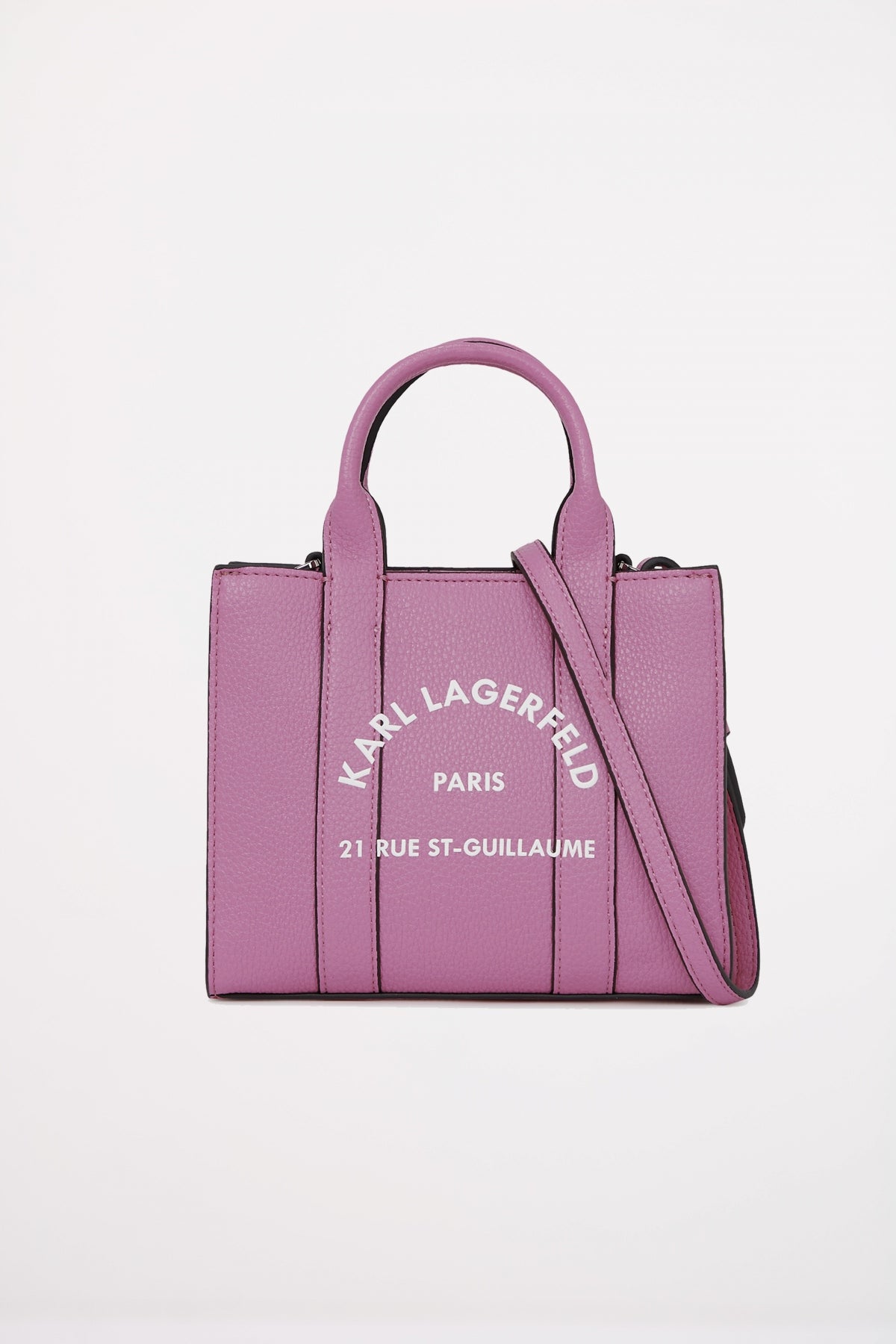 KARL LAGERFELD K RSG PEBBLE MINI SQUARE T en color ROSA  (1)