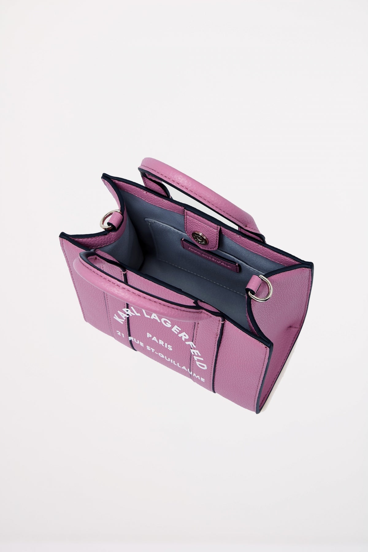 KARL LAGERFELD K RSG PEBBLE MINI SQUARE T en color ROSA  (3)