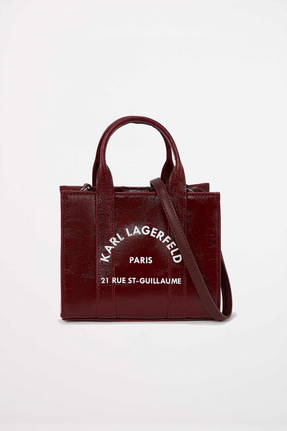 KARL LAGERFELD K RSG MINI SQUARE TOTE COA en color MARRON  (1)