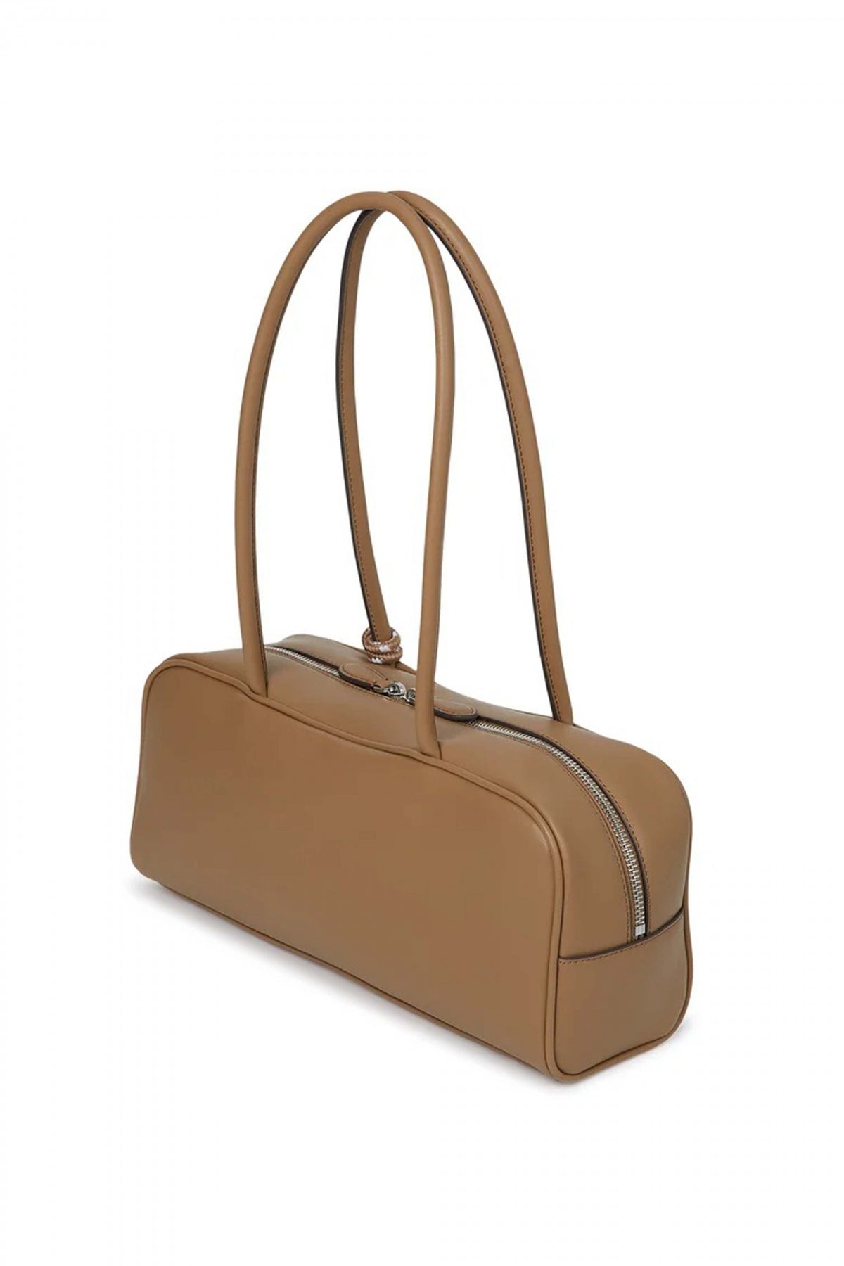 KARL LAGERFELD SMOOTH EW SHOULDER BA en color MARRON CLARO  (3)