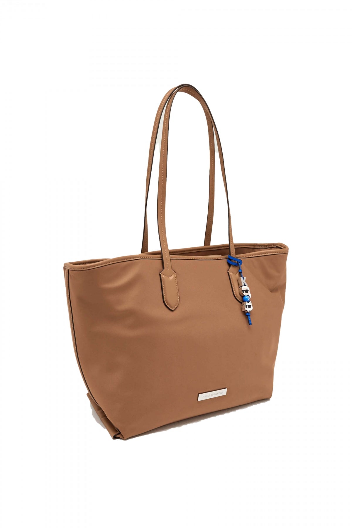 KARL LAGERFELD  IKON NYLON LG TOTE  en color MARRON  (2)