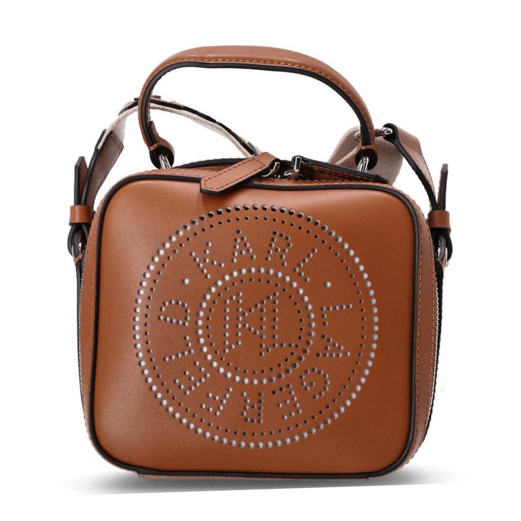 KARL LAGERFELD KCIRCLE TPH CROSSBODY PERF  en color MARRON  (1)