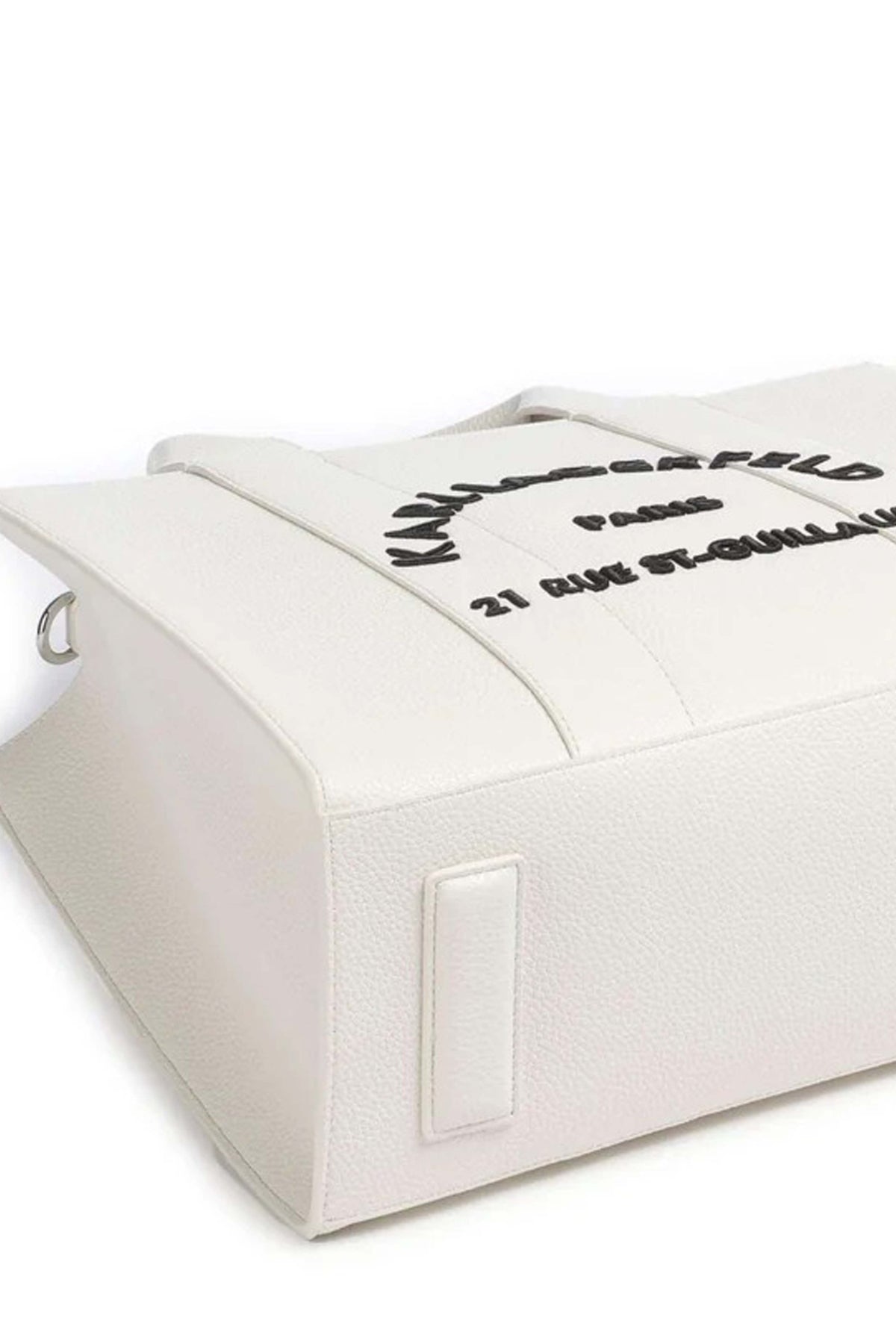 KARL LAGERFELD MD SQUARE TOTE PEB E en color BLANCO  (4)