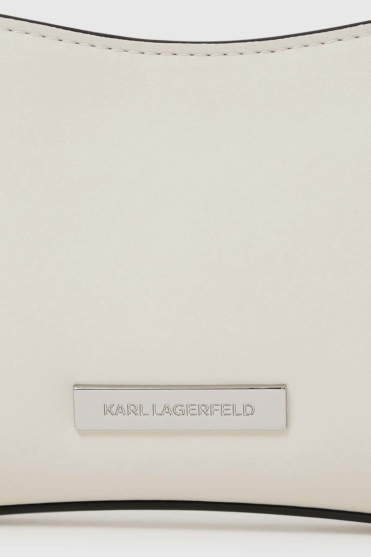 KARL LAGERFELD  SMOOTH OUTLINE MINI C  en color BLANCO  (4)