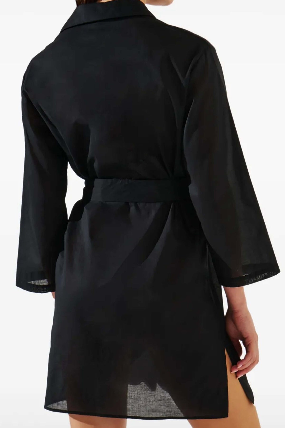 KARL LAGERFELD DNA SIGNATURE BEACH D en color NEGRO  (2)