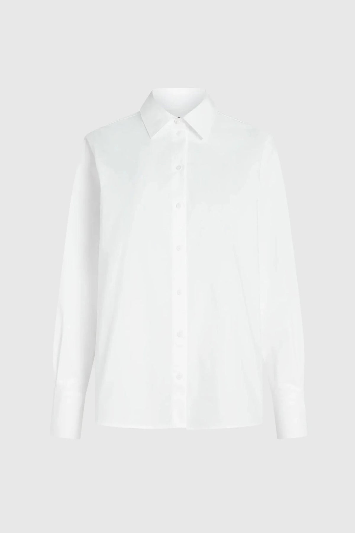 KARL LAGERFELD BW CLASSIC RELAXED POPLIN SHI en color BLANCO  (4)