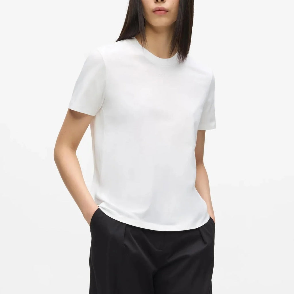 KARL LAGERFELD BW ESSENTIAL REGULAR TSHIRT en color BLANCO  (6)
