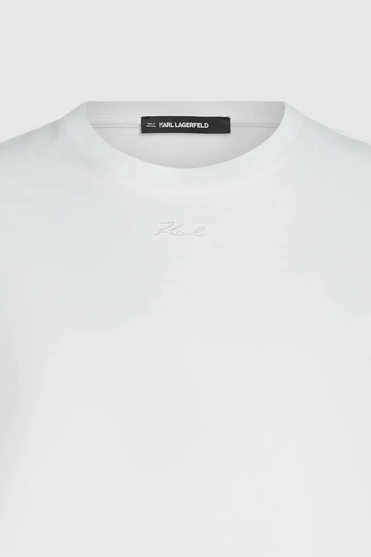 KARL LAGERFELD BW ESSENTIAL REGULAR TSHIRT en color BLANCO  (2)