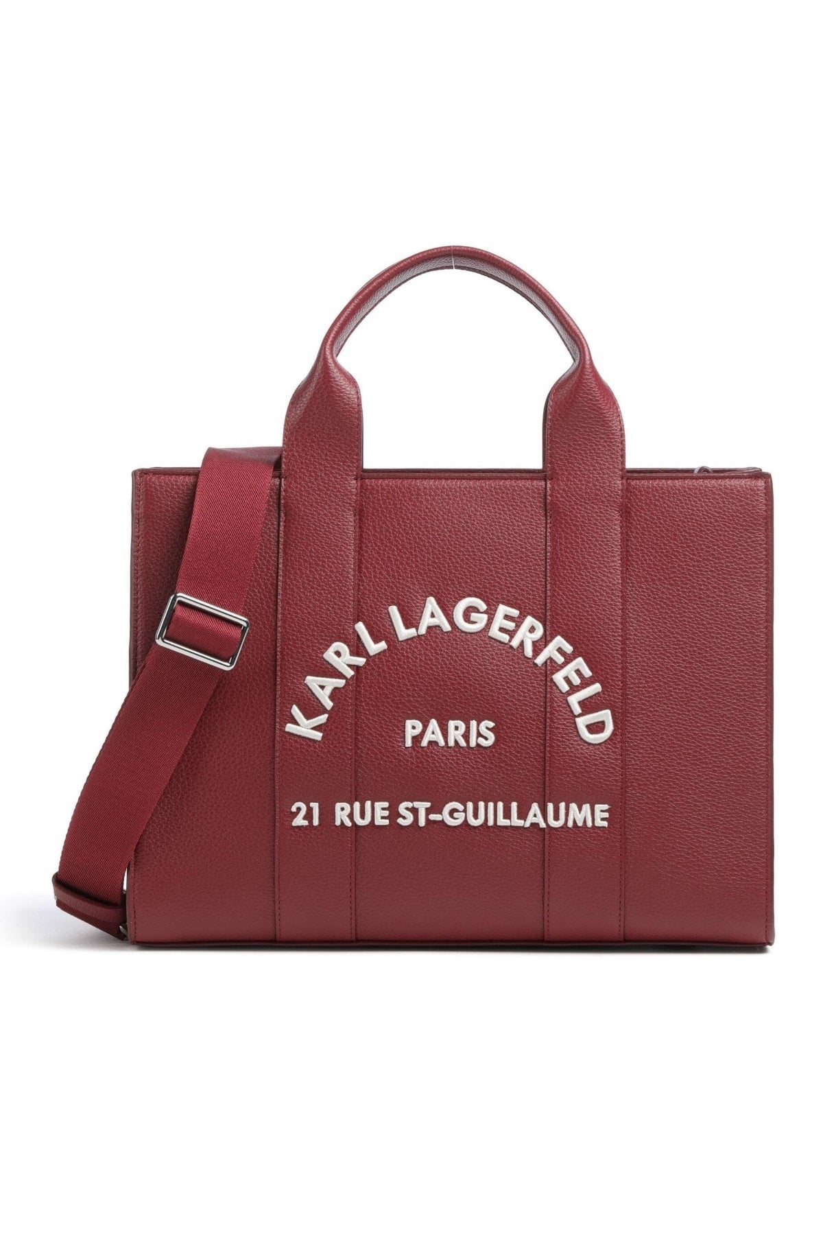 KARL LAGERFELD BW K/RSG MD SQUARE TOTE PEB E en color   (1)