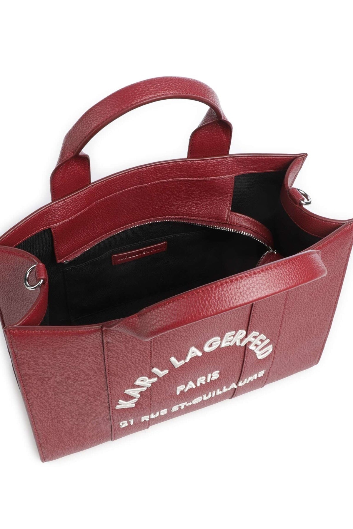 KARL LAGERFELD BW K/RSG MD SQUARE TOTE PEB E en color   (3)