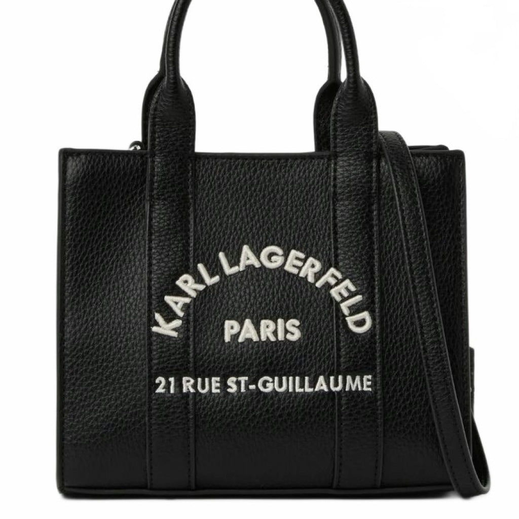 KARL LAGERFELD BW K/RSG MN SQUARE TOTE PEB E en color NEGRO  (4)