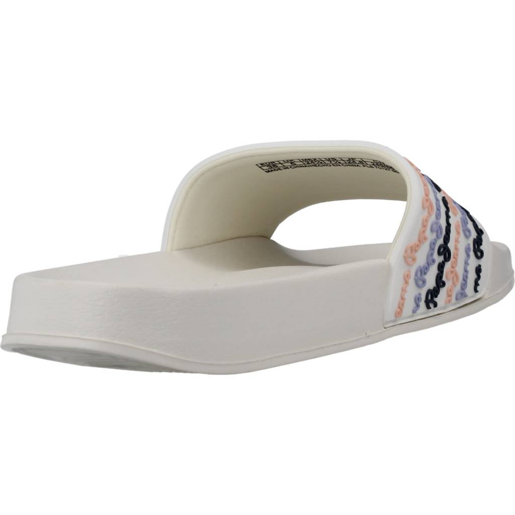 PEPE JEANS SLIDER SET W en color BLANCO  (3)