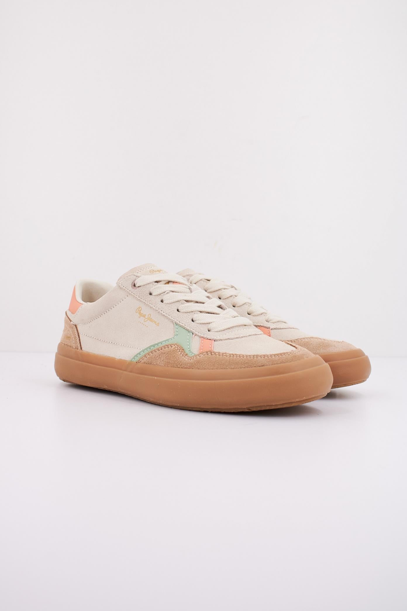 PEPE JEANS TRAVIS RETRO W en color BEIS  (2)