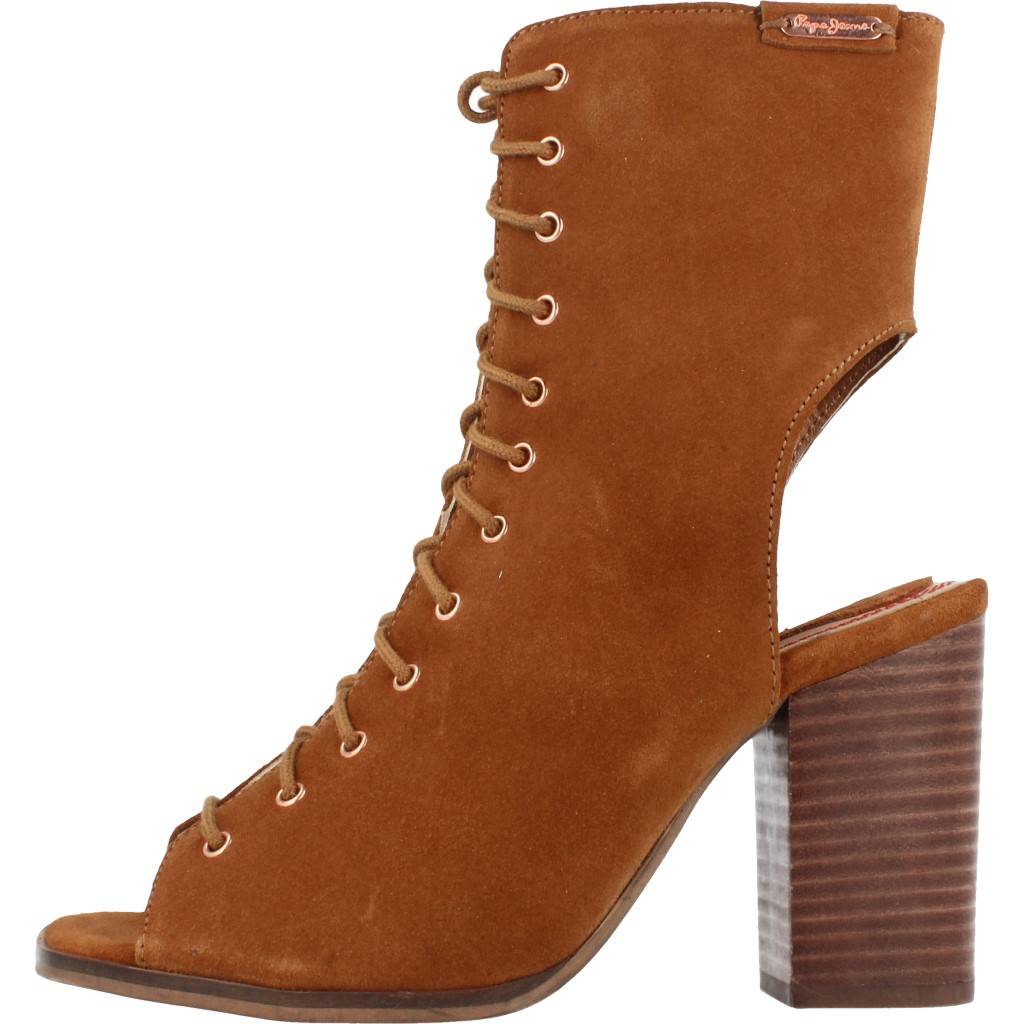 PEPE JEANS  BISSET CLOSED en color MARRON  (2)