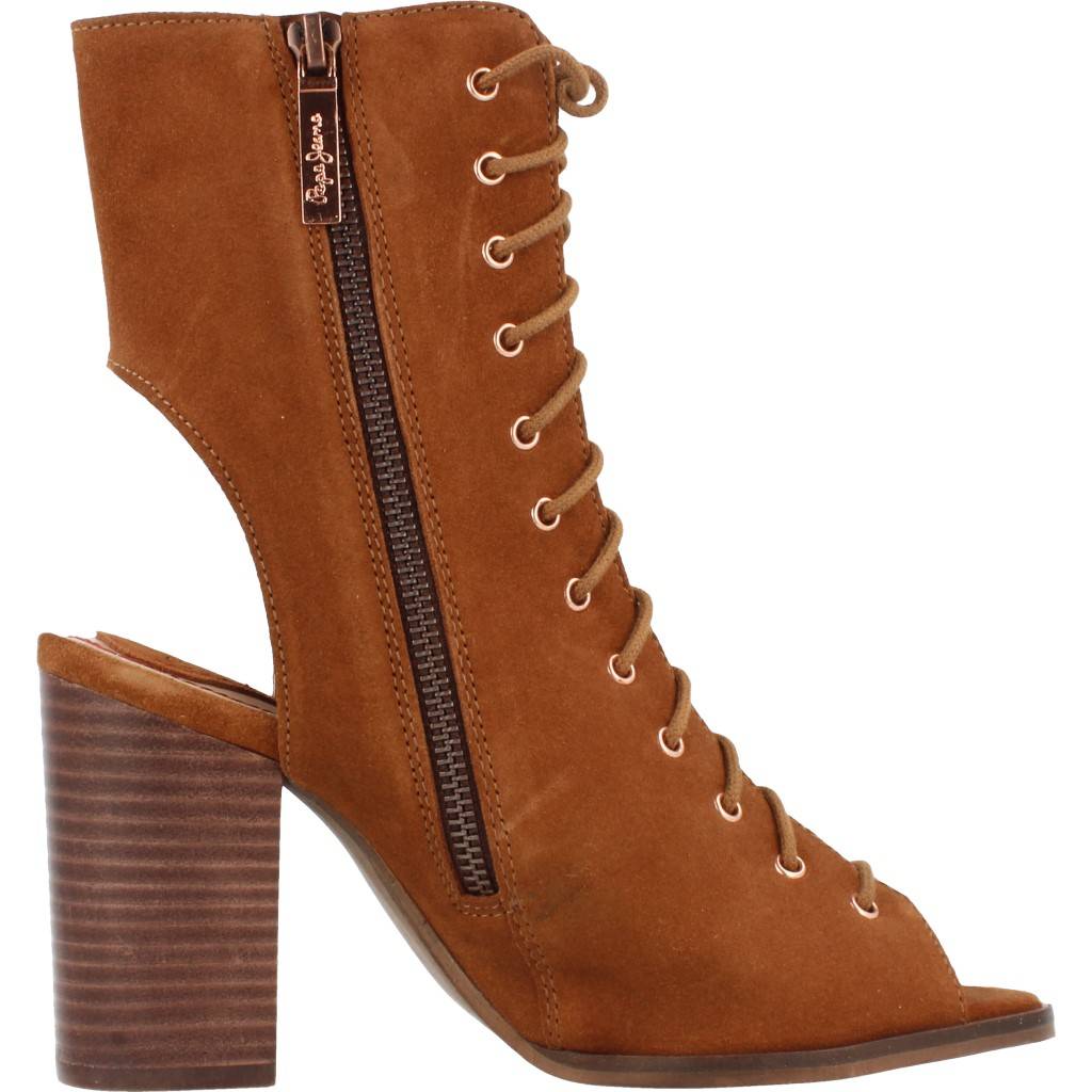 PEPE JEANS  BISSET CLOSED en color MARRON  (4)