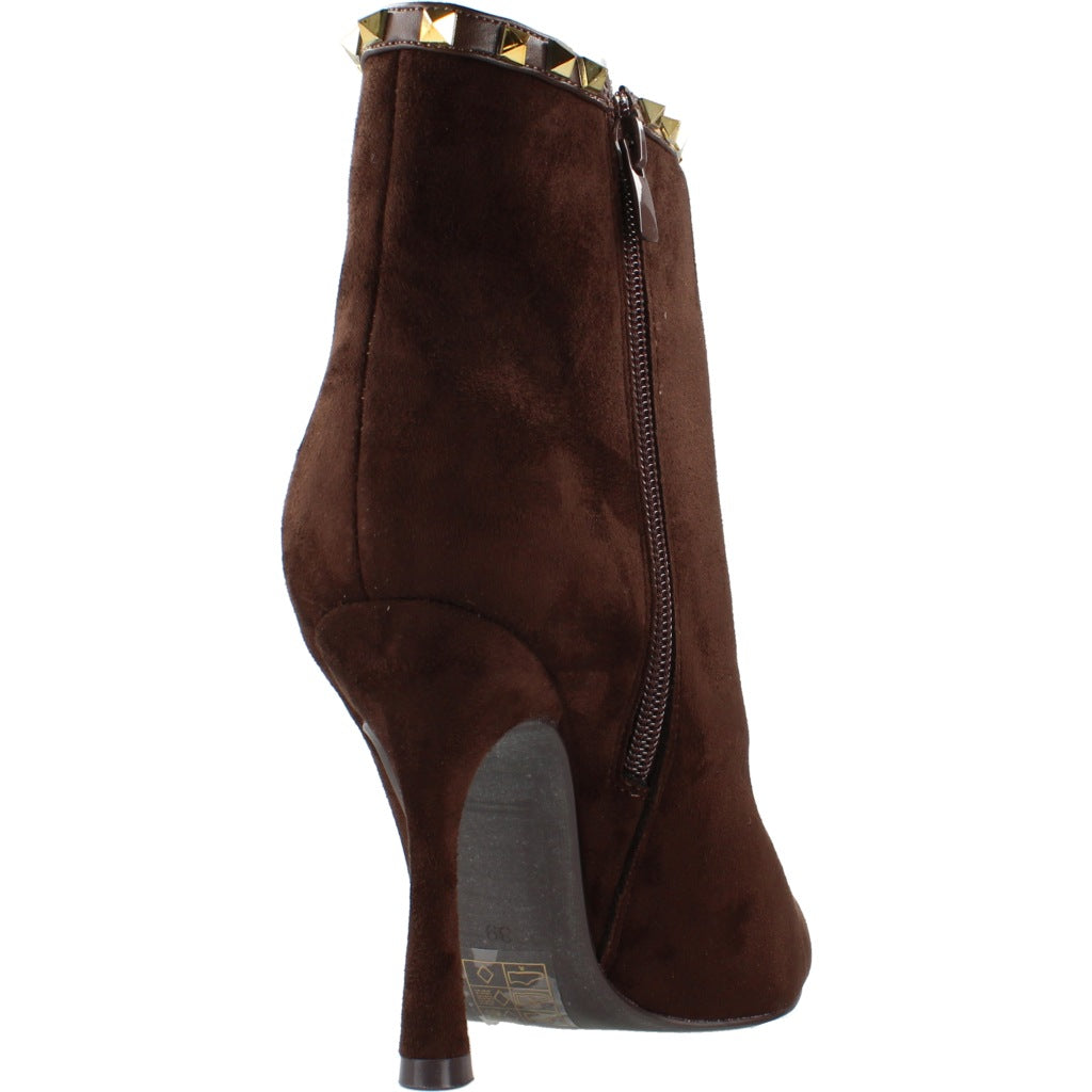 EXÉ ANGELIA  BOTIN ANGELIA FABRIC en color MARRON  (3)