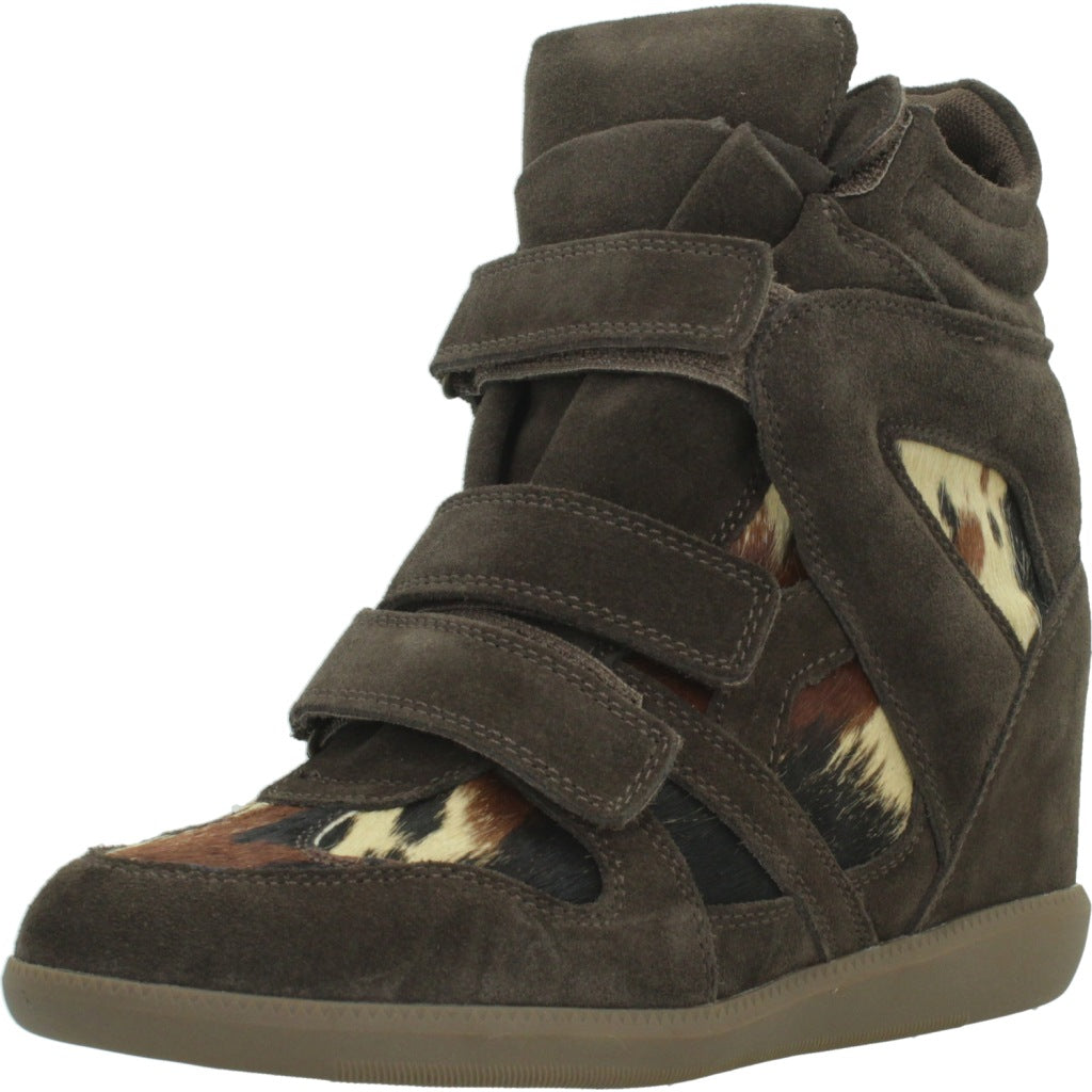 EXÉ YG RM SUEDE BOTIN en color ANIMAL PRINT  (1)