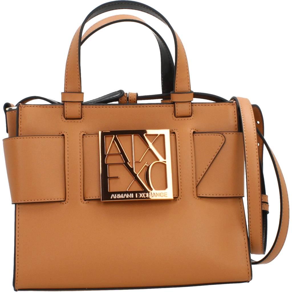 ARMANI EXCHANGE  A SHOPPING BAG en color MARRON  (1)