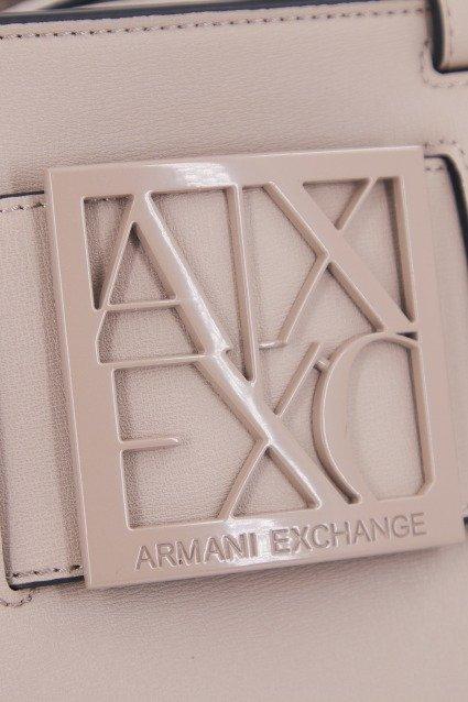 ARMANI EXCHANGE  A SHOPPING BAG en color BEIS  (4)