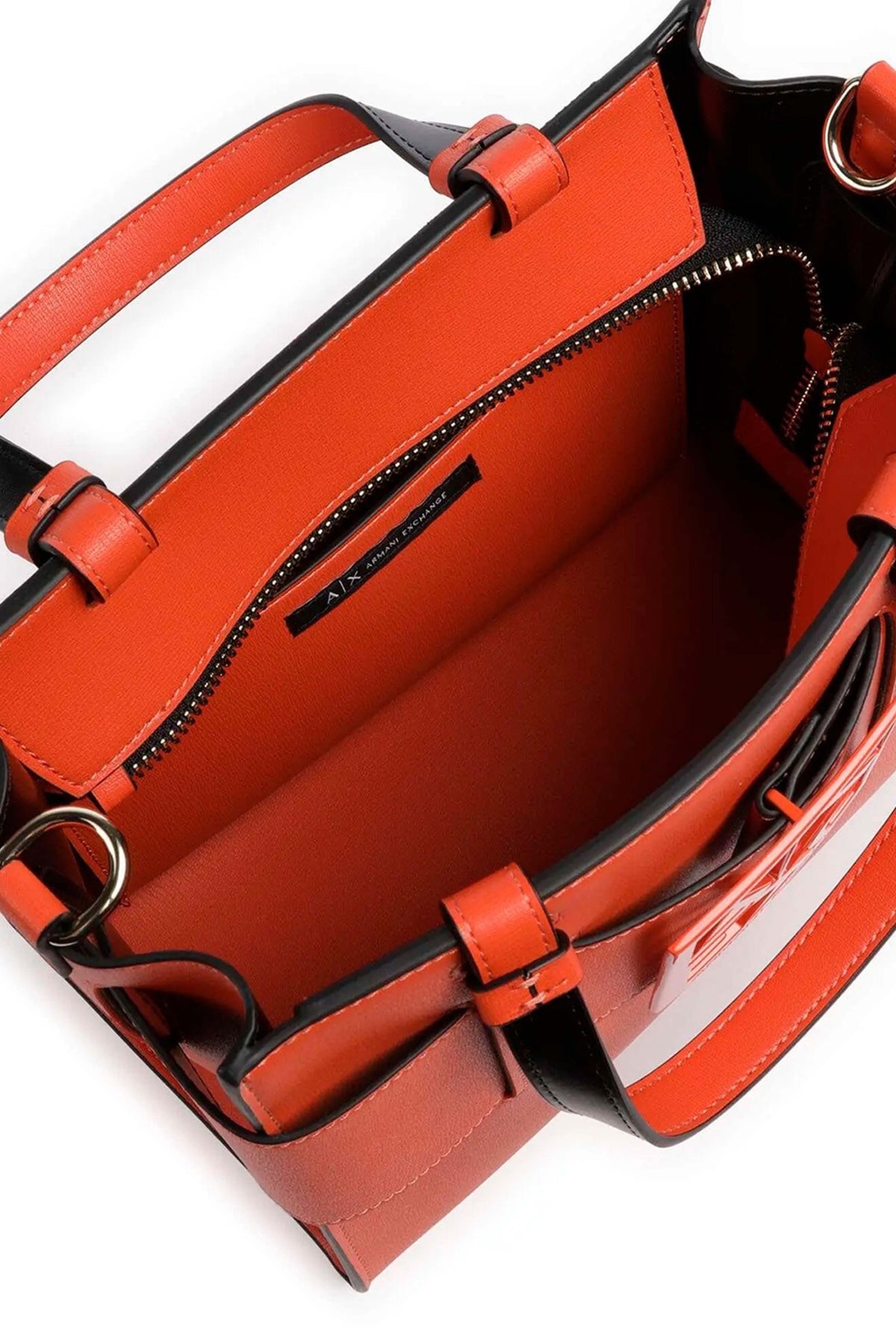 ARMANI EXCHANGE  A SHOPPING BAG en color NARANJA  (3)