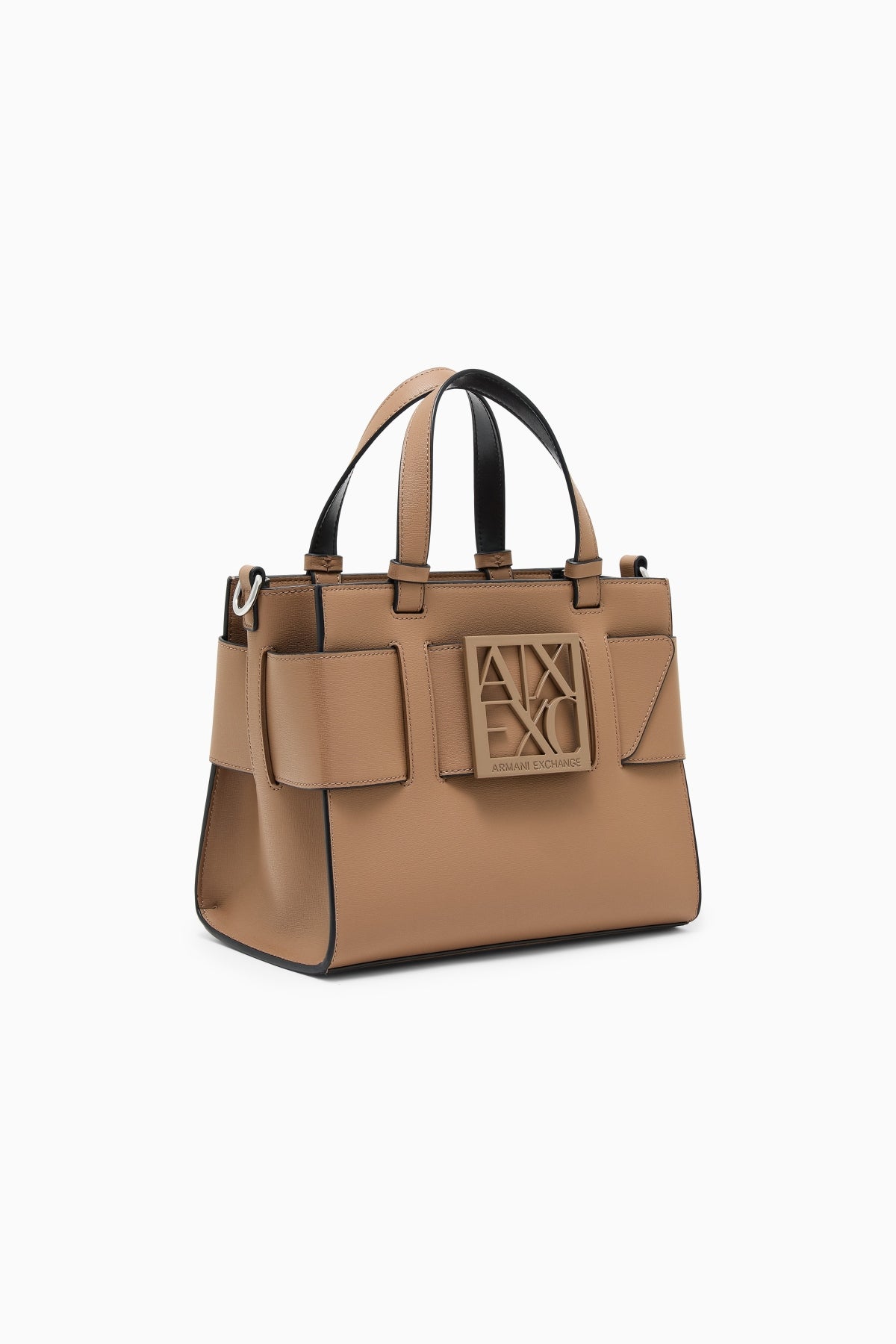 ARMANI EXCHANGE  A SHOPPING BAG SUSY en color MARRON CLARO  (3)