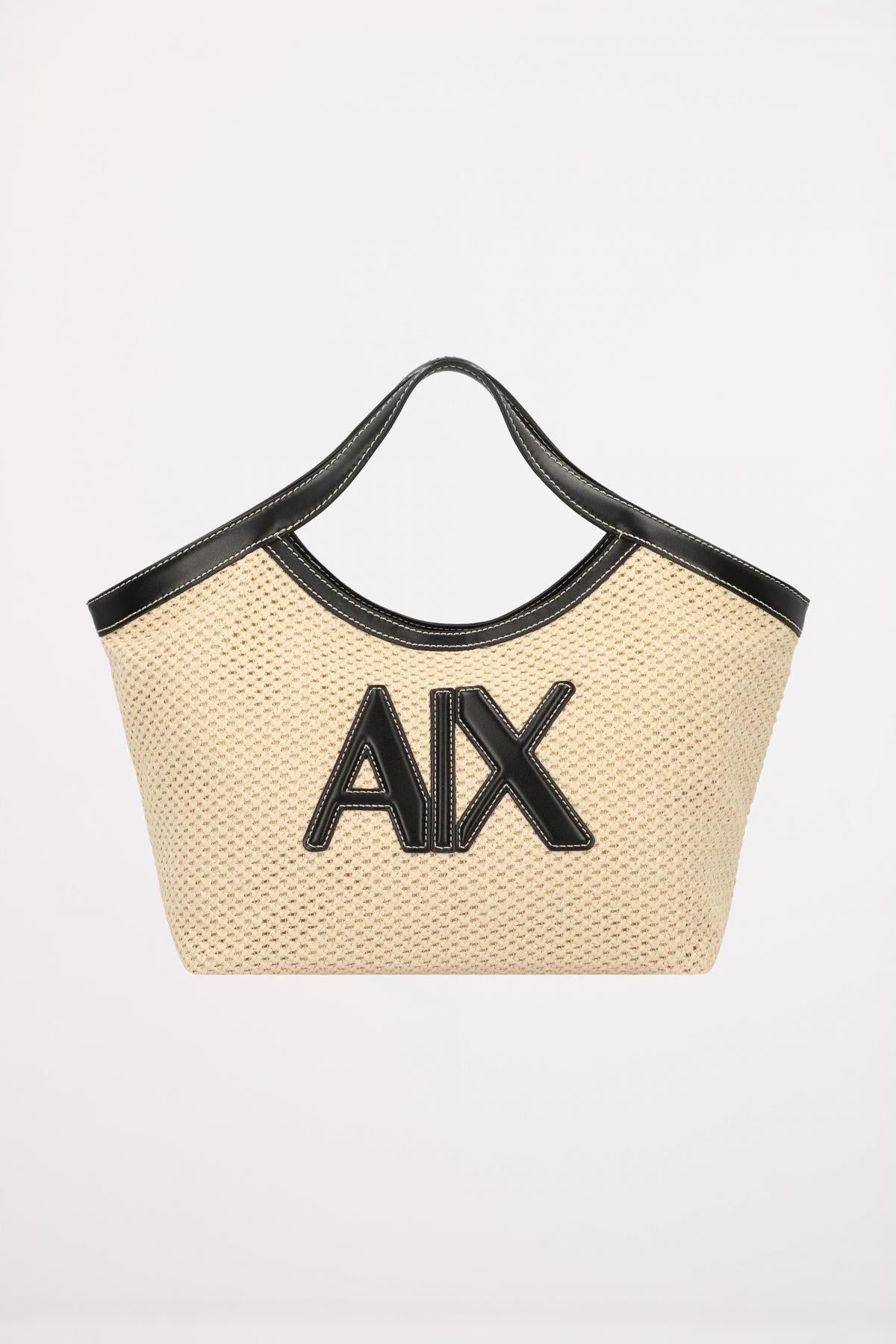 ARMANI EXCHANGE SANDY SHOPPING BAG en color NEGRO  (1)