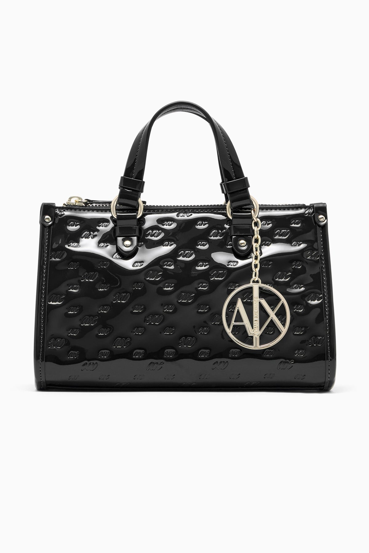 ARMANI EXCHANGE XW AF TOP HANDLE BAG en color NEGRO  (1)