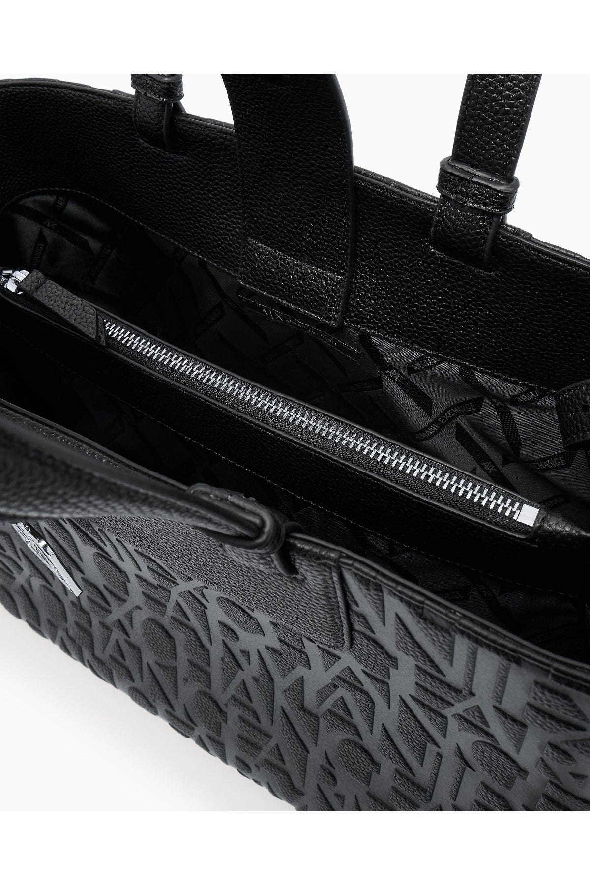 ARMANI EXCHANGE XW AF SHOPPING BAG en color NEGRO  (4)
