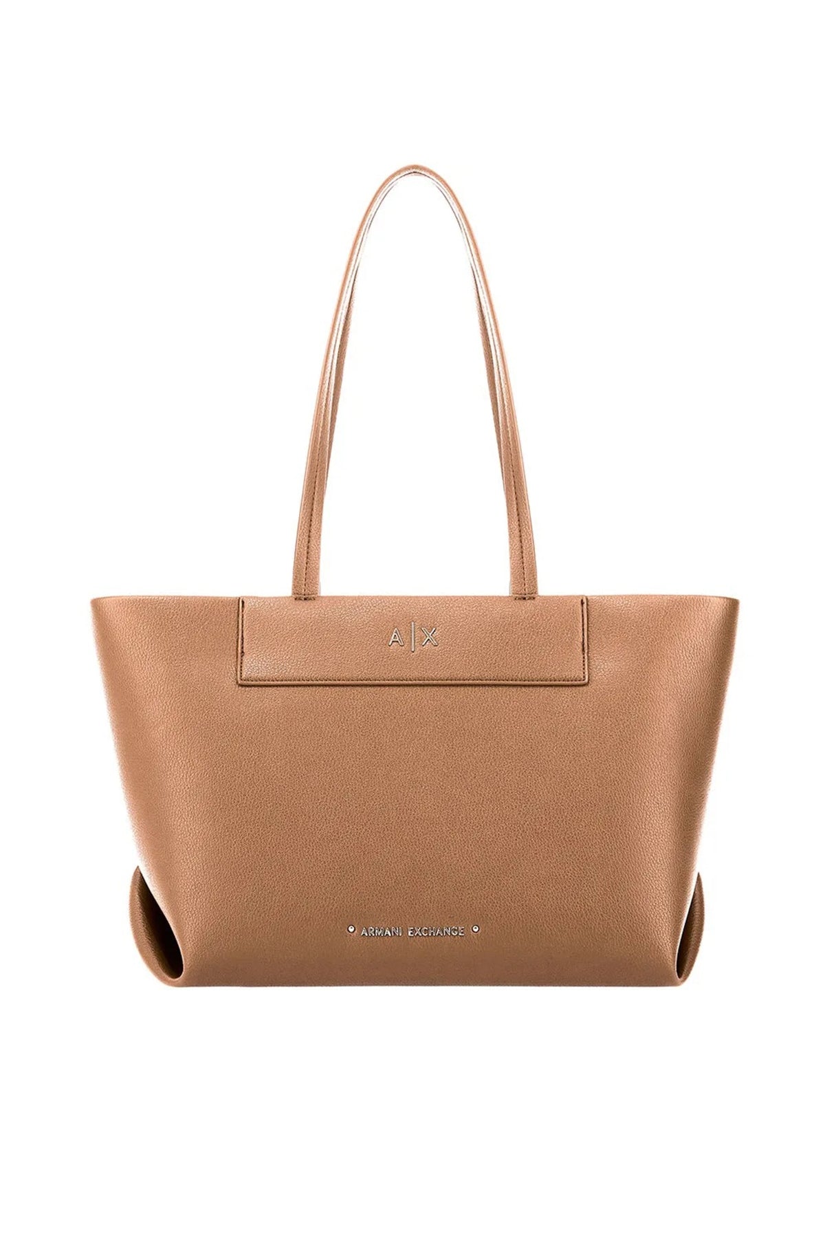 ARMANI EXCHANGE XW AF SHOPPING BAG en color MARRON CLARO  (1)