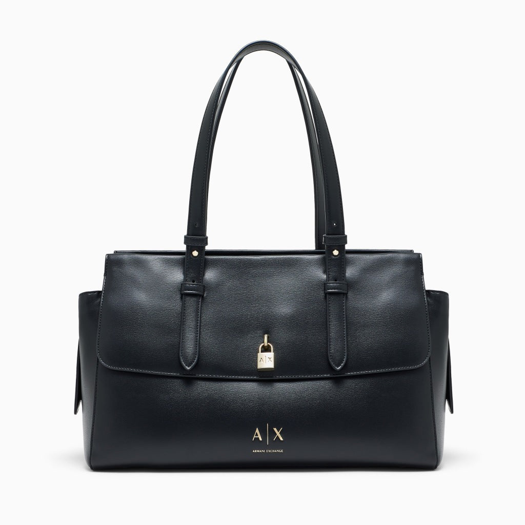 ARMANI EXCHANGE XW AF SHOPPING BAG en color NEGRO  (4)
