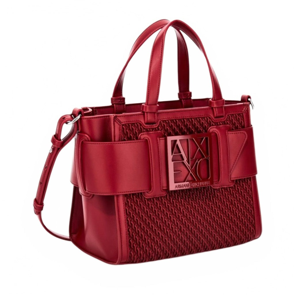 ARMANI EXCHANGE XW AF SHOPPING BAG en color ROJO  (4)