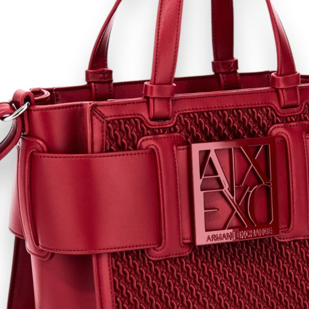 ARMANI EXCHANGE XW AF SHOPPING BAG en color ROJO  (6)