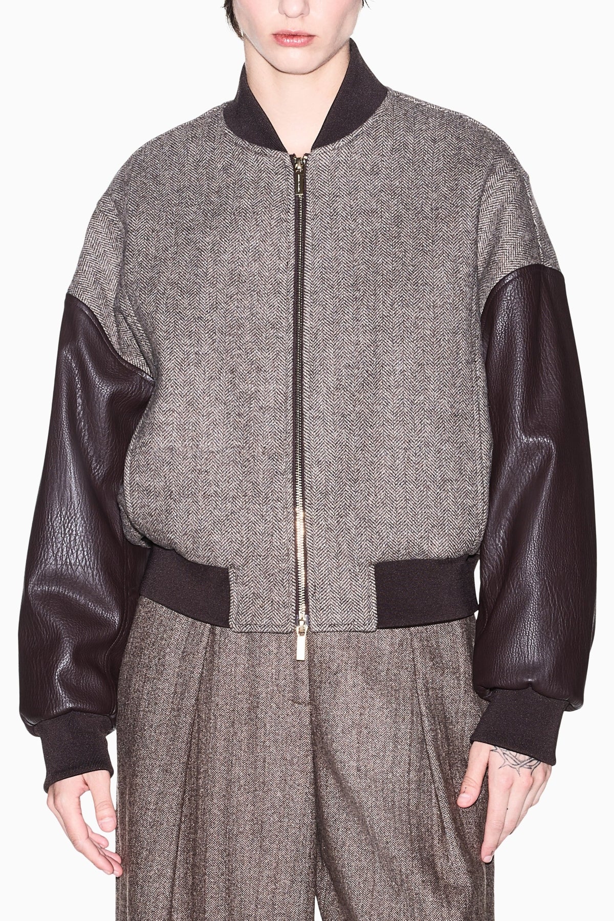 ARMANI EXCHANGE XW AF BLOUSON JACKET en color MARRON  (1)