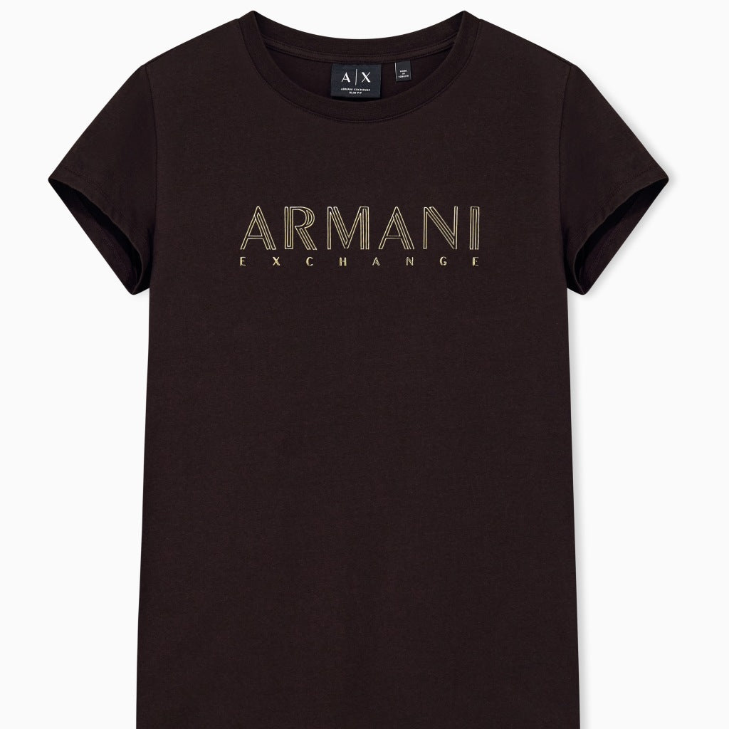 ARMANI EXCHANGE XW AF T SHIRT en color MARRON  (4)
