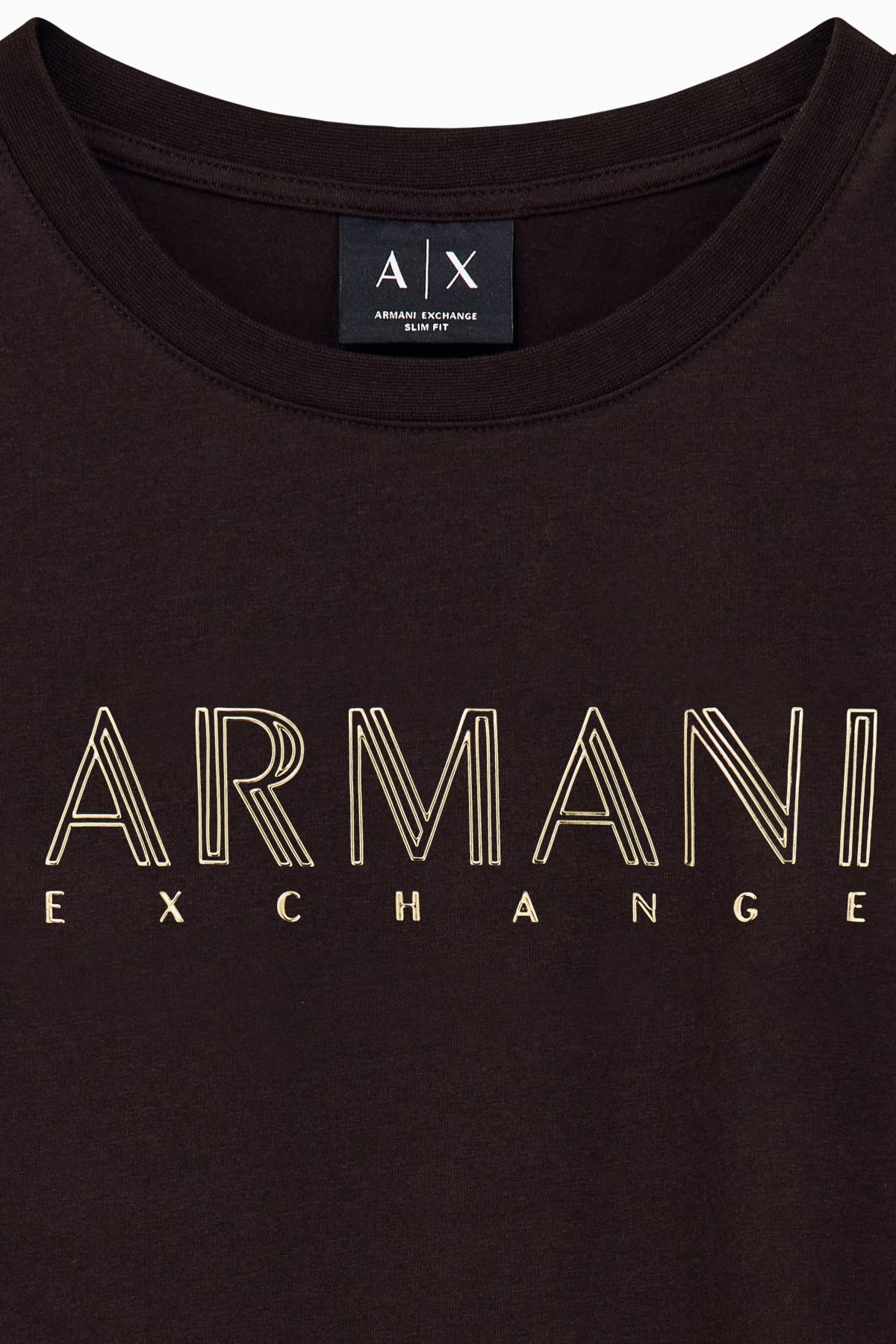 ARMANI EXCHANGE XW AF T SHIRT en color MARRON  (3)
