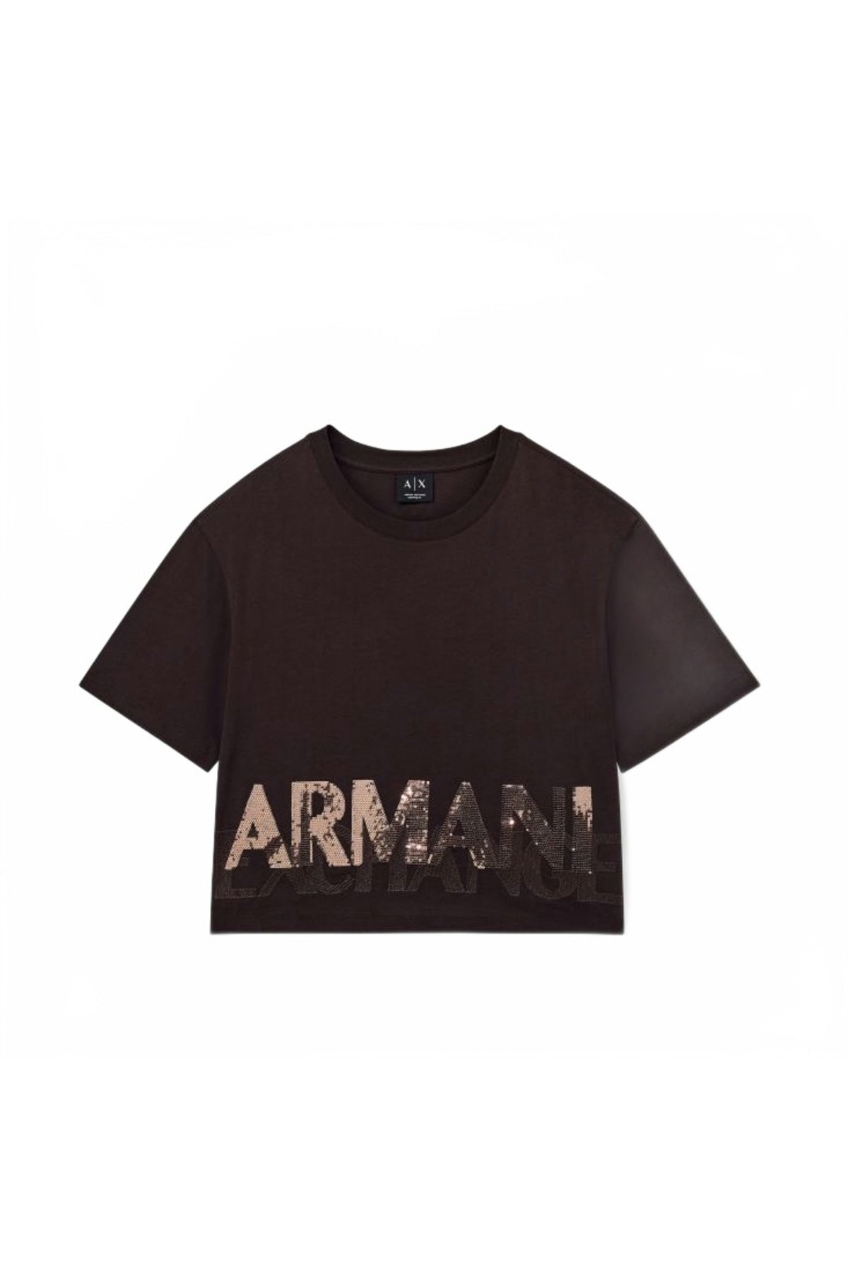 ARMANI EXCHANGE XW AF T SHIRT en color MARRON  (1)