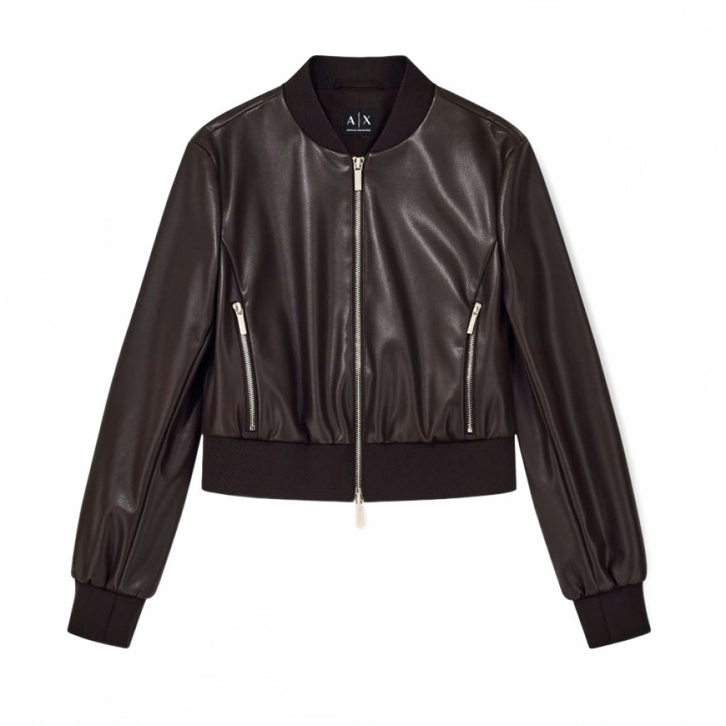 ARMANI EXCHANGE XW AF BLOUSON JACKET en color MARRON  (4)