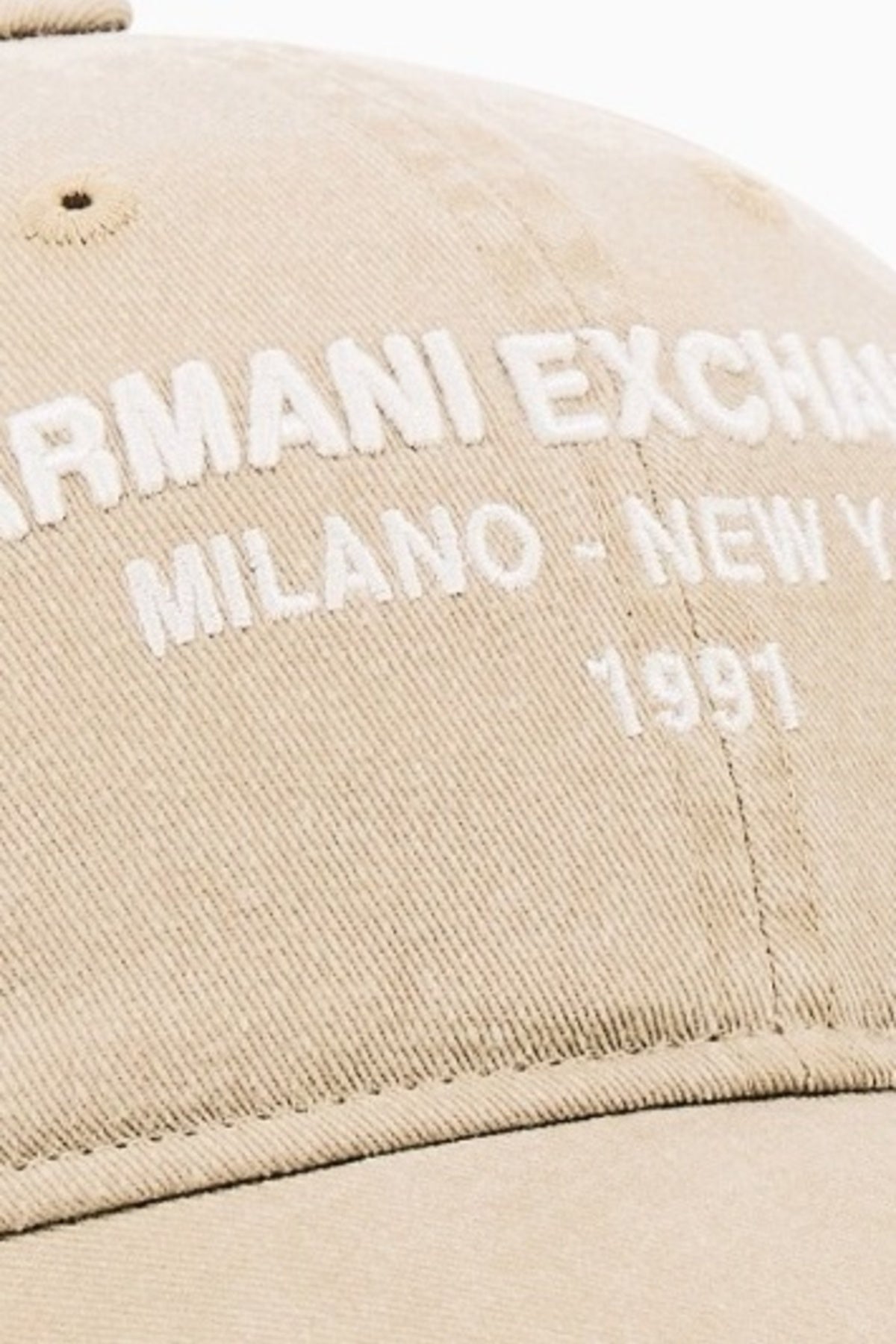 ARMANI EXCHANGE XM AF BASEBALL HAT en color BEIS  (3)