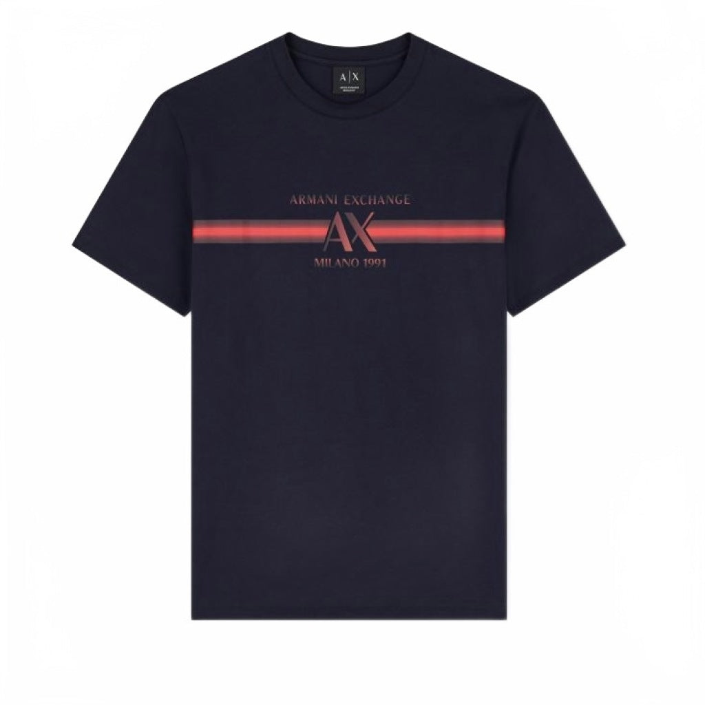 ARMANI EXCHANGE XM AF T SHIRT en color AZUL  (4)
