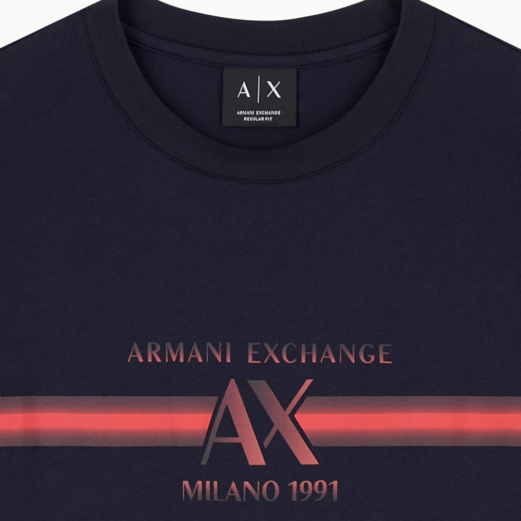 ARMANI EXCHANGE XM AF T SHIRT en color AZUL  (6)