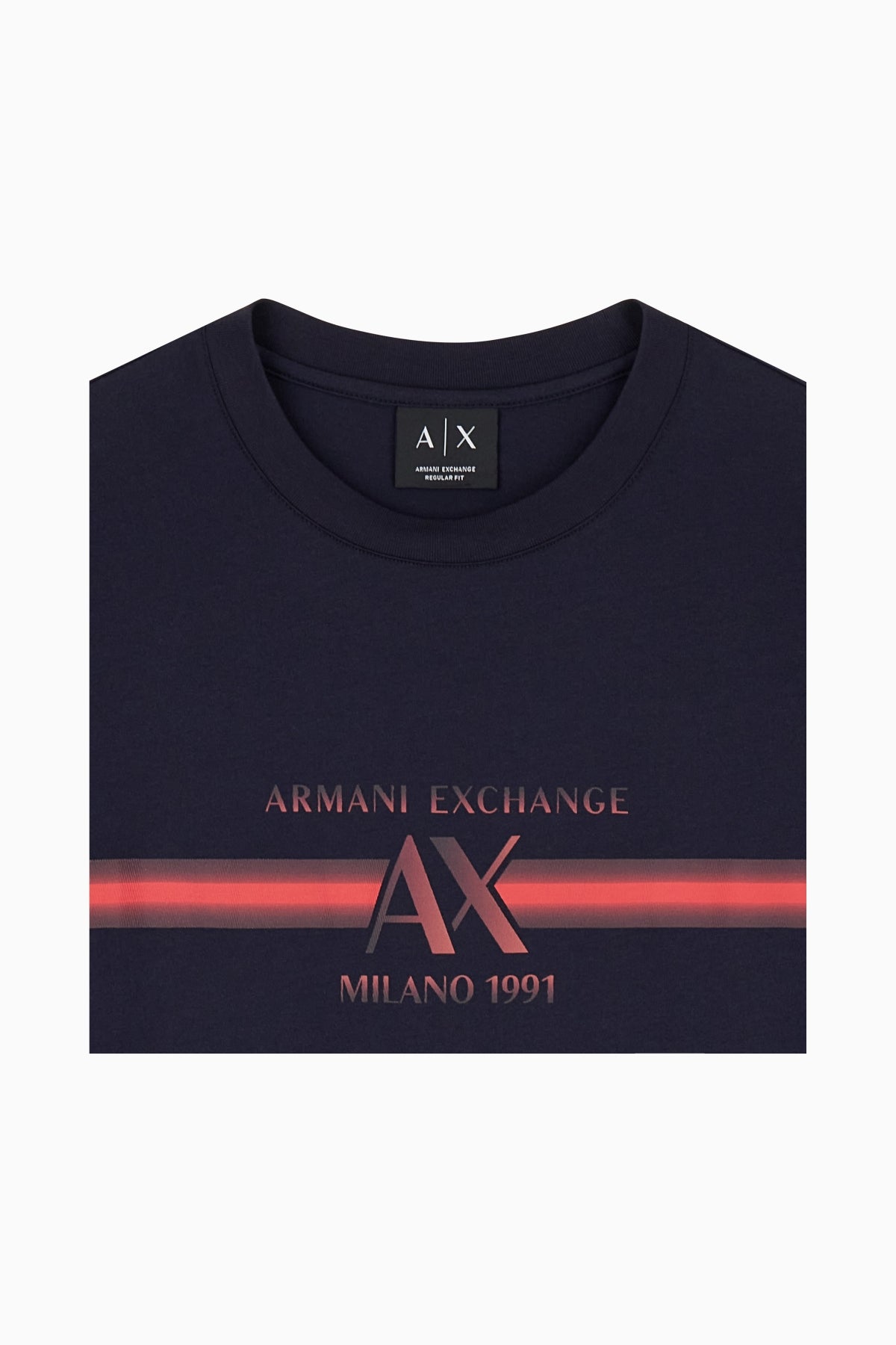 ARMANI EXCHANGE XM AF T SHIRT en color AZUL  (3)